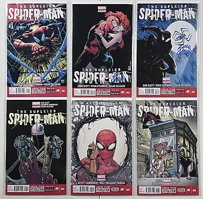 Buy Superior Spider-man (2013) #1-33 & Annuals #1 & 2 Complete Set - #2 & 3 Signed • 135.91£