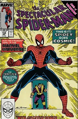 Buy The Spectacular Spider-Man #158 Marvel Comics 1989 1st Cosmic Spidey  NM • 7.96£