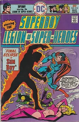 Buy Dc Comics Superboy #215 (1976) 1st Print Vg • 2.95£