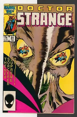 Buy Doctor Strange #81, VF-, 1st Appearance Of Rintrah, Last Issue, Marvel, 1987 • 19.33£