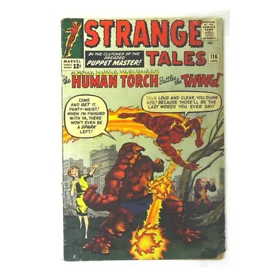 Buy Strange Tales #116  - 1951 Series Marvel Comics VG Minus [l& • 49.26£
