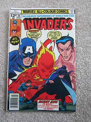 Buy THE INVADERS # 26 Marvel Comics • 4.95£