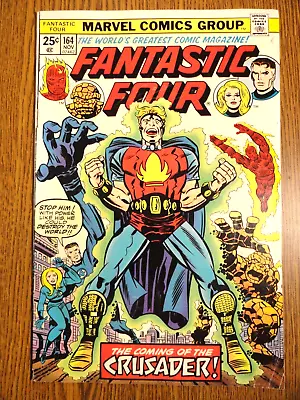 Buy Fantastic Four #164 Kirby Key 1st Frankie Raye & Crusader Marvel Man Quasar Nova • 33.64£