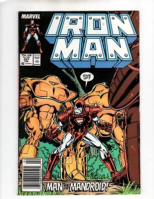 Buy Marvel Comics Iron Man Volume 1 Book #227 VF+ • 1.93£