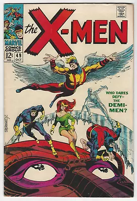 Buy Uncanny X-Men 49 (Marvel 1968) 7.0 FN/VF 1st Lorna Dane Polaris, Mesmero • 185.61£