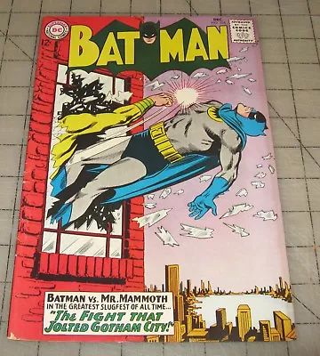 Buy BATMAN #168 (Dec 1964) VG- Condition Comic - Vs Mr. Mammoth - Loose Centerfold • 27.18£