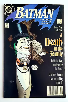 Buy BATMAN #429 DC January 1989 Vol 1 Death In The Family Part 4 NEWSSTAND EDITION • 3.11£