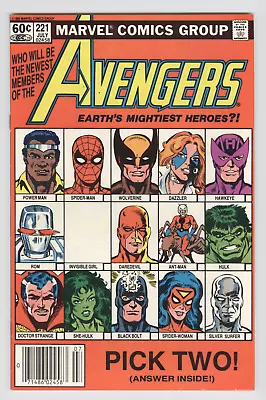 Buy Avengers #221 July 1982 VF/NM • 10.83£