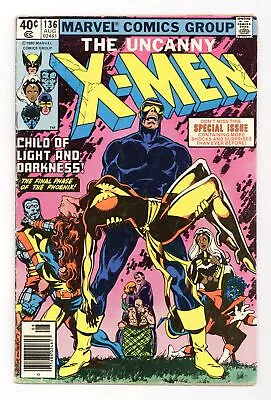 Buy Uncanny X-Men #136N Newsstand Variant GD/VG 3.0 1980 • 27.96£