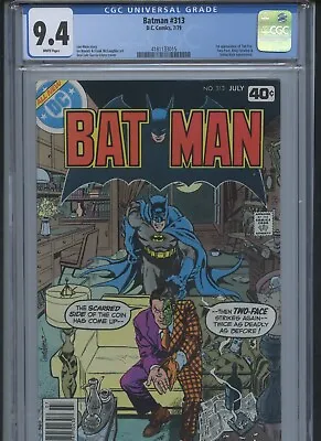 Buy Batman #313 1979 CGC 9.4 • 186.39£