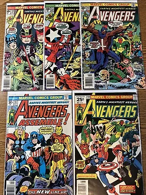 Buy The Avengers #150 151 152 153 154 Lot Run Set Marvel Comics Bronze Age 1st Print • 19.41£