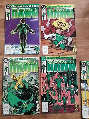 Buy Green Lantern Emerald Dawn Vo 1 - 1 2 5 6 & Vol 2  - 1 Keith Giffen James Owsley • 3£