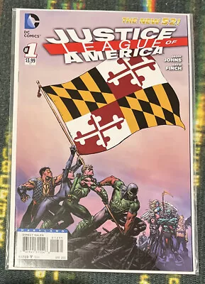 Buy Justice League Of America #1 Maryland Variant DC Comics 2013 Sent In Mailer • 7.99£