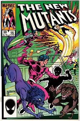 Buy New Mutants #16 (1984)- 1st Appearance Of Warpath James Proudstar- Vf • 6.21£