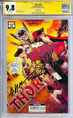 Buy CGC Signature Series Graded 9.8 Marvel Thor #20 Signed By Peter Dinklage Eitri • 270.87£