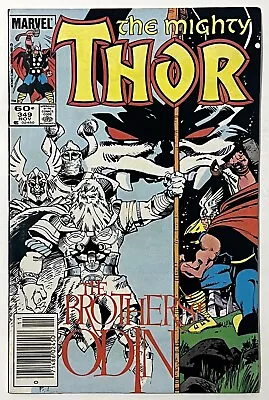 Buy Thor #349 - Marvel Comics 1984 - VF - Origin Of The Odin Force • 2.29£