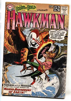 Buy BRAVE AND THE BOLD #43-1962-HAWKMAN-JOE KUBERT-comic Book • 55.45£