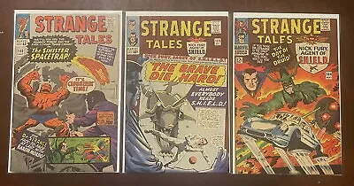Buy Strange Tales Lot 132 139 & 144 1965 Steve Ditko & Jack Kirby Doctor Strange 5.5 • 77.65£