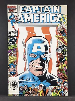 Buy Captain America 323 Marvel 1986 1st John Walker US Agent Super Patriot NM • 31.06£