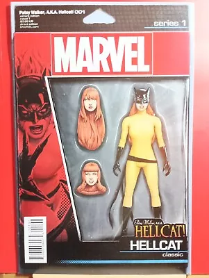 Buy 2016 Marvel Comics Patsy Walker AKA Hellcat 1 JTC Action Figure Cover E Variant • 9.32£