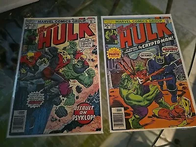 Buy Incredible Hulk # 203 -205 (vf+) -the Hulk Vs Psyklop-assault On Psyklop-jarella • 19.41£