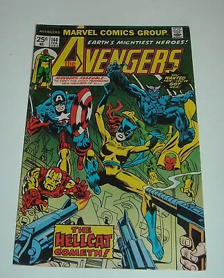 Buy AVENGERS # 144 MARVEL COMICS February 1976 PATSY WALKER HELLCAT 1st APPEARANCE • 13.19£