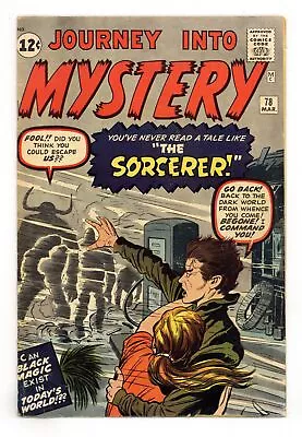 Buy Journey Into Mystery #78 VG- 3.5 1962 • 112.61£