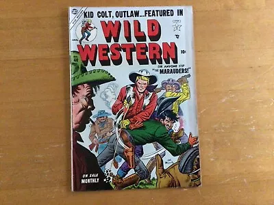 Buy Wild Western #40, Atlas, 1955; Kid Colt Outlaw • 38.90£