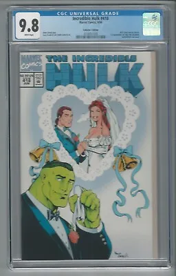 Buy Incredible Hulk #418 CGC 9.8 NM/MT Marvel 6/94 1st Appearance Talos The Untamed • 77.66£