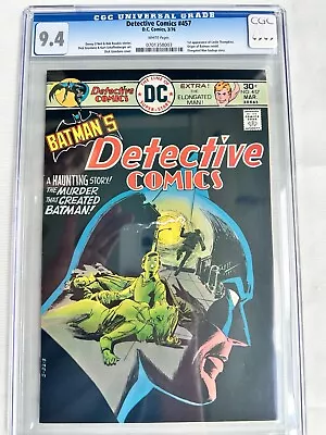 Buy DC Detective Comics #457 CGC 9.4 White Pages 1971 - 1st Leslie Thompkins • 279.58£