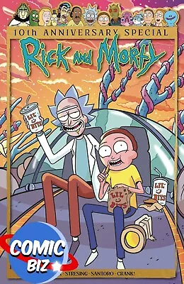 Buy Rick And Morty 10th Anni Special #1 (2024) 1st Printing Main Cover Oni Press • 9.99£