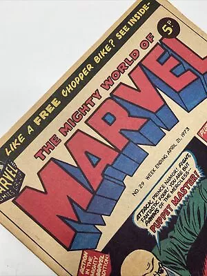 Buy The Mighty World Of Marvel #29 - 1973  Uk - The Hulk / Daredevil /fantastic Four • 14.99£