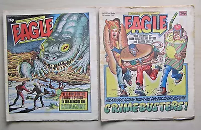 Buy LOT 2x EAGLE COMIC #225 + #233 - 1986 - VG CONDITION - BATTLE VICTOR COMMANDO • 2.95£