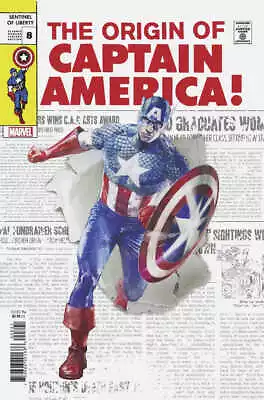 Buy Captain America Sentinel Of Liberty #8 Classic Homage Variant • 6.17£