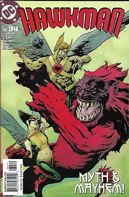 Buy HAWKMAN (2002) #34 - Back Issue (S) • 4.99£