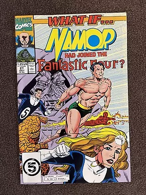 Buy WHAT IF...? #27 (Marvel, 1991) NAMOR Had Joined The FANTASTIC FOUR • 5.41£