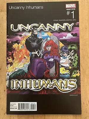 Buy Uncanny Inhumans #1 Hip Hop Variant Marvel 2015 • 3.50£