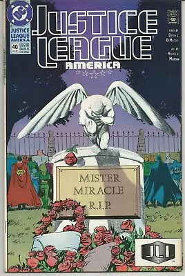 Buy Justice League America #40 : July 1990 : DC Comics. • 6.95£