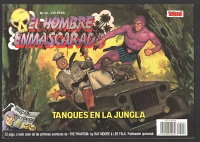 Buy EL Hombre Enmascarado #54 1988-Colosus-Magazine Format-Color Interior-Spanish... • 28.89£