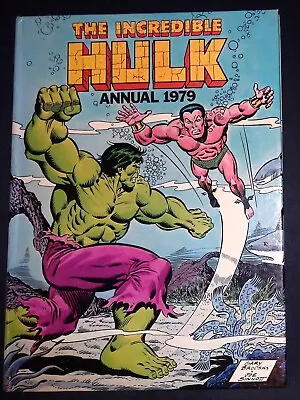 Buy The Incredible Hulk Annual 1979 Marvel Comics Hardcover • 8.99£