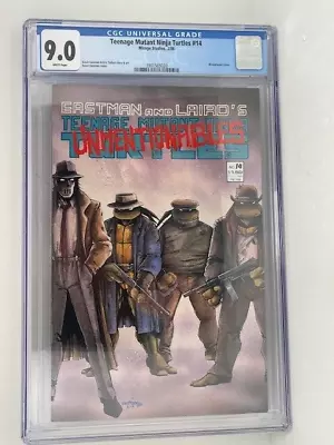 Buy Teenage Mutant Ninja Turtles No. 14 Wraparound Cover CGC 9.0 White Pages • 69.89£