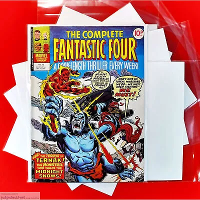 Buy The Complete Fantastic Four 13  1 Comic 21 12 77 1977 UK A Good Gift  (Lot 3076 • 7£