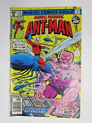 Buy Marvel Premiere #48 1979 [VG~FN] 2nd Scott Lang As Ant-Man Bronze Age Key Nice • 9.31£