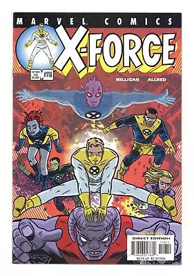 Buy X-Force #116B Allred No Code Variant NM- 9.2 2001 • 27.18£