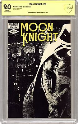 Buy Moon Knight #23 CBCS 9.0 SS Shooter 1982 22-0F6BDE3-008 • 41.94£