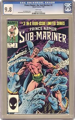 Buy Prince Namor The Sub-Mariner #3 CGC 9.8 1984 0901012005 • 77.66£