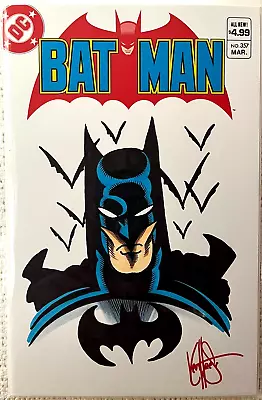 Buy 🔥~DC~BATMAN #357 FACSIMILE~🔥~DF FULL COLOR  BATMAN SKETCH~SIGNED W/COA~🔥 • 58.21£