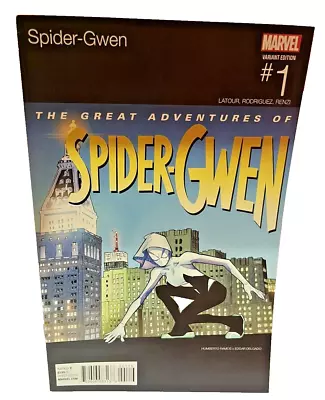 Buy Spider-Gwen #1 Hip Hop The Adventures Of Slick Rick Homage Variant  Cover Marvel • 24.99£