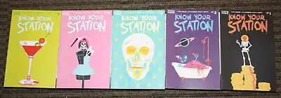 Buy BOOM! Know Your Station #1-5 COMPLETE SET - ALL 1sts, ALL Bs - Gailey & Kangas • 9.32£