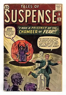 Buy Tales Of Suspense #33 GD+ 2.5 RESTORED 1962 • 55.14£